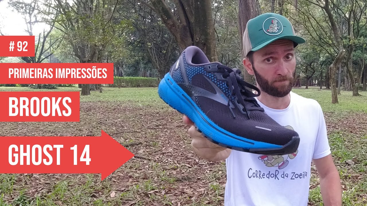 BROOKS GHOST 14: Conforto, Durabilidade e Preço Justo! 