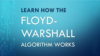 Floyd-Warshall Algorithm Visualization | Graph Algorithms | Computer Science Algorithms