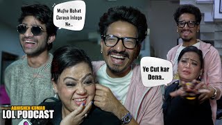 Abhishek Kumar LOL Podcast | Bharti and Harsh | Bharti Tv | Khatron Ke Khiladi 14 | BTS Funny