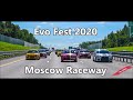 Evo Fest 2020 на гоночном треке Moscow Raceway боевой заезд на Ralliart