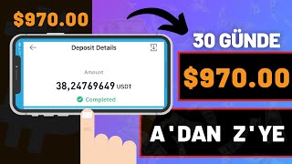 30 GÜNDE NASIL $970 KAZANDIM - Kripto Para Al-Sat Yaparak İnternetten Para Kazanma (Kolay) 30 GÜNDE NASIL $970 KAZANDIM - Kripto Para Al-Sat Yaparak İnternetten Para Kazanma (Kolay)