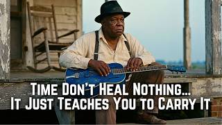 🎵 Time Don’t Heal Nothing, It Just Teaches You to Carry It | Blues Masterpiece