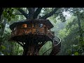 Soothing Heavy Rain Sounds with Soft Thunder | Perfect for Sleep & Relaxation