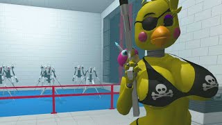 TOY CHICA IN miniGunshop MAP🔫HAYDEE MOD GAMEPLAY 001