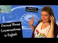 23 Phone Phrases: How to have Formal English Phone Conversations!  /  23の電話フレーズ：正式な英語の電話での会話をする方法! 📞
