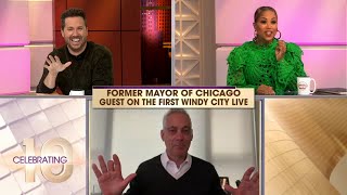 'Windy City LIVE' makes amends to 1st guest Rahm Emanuel; Val Warner invites former mayor to wedding