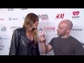 Maria Bystedt Acting Global Manager of H&M Conscious Foundation at Global Citizen Festival 2015