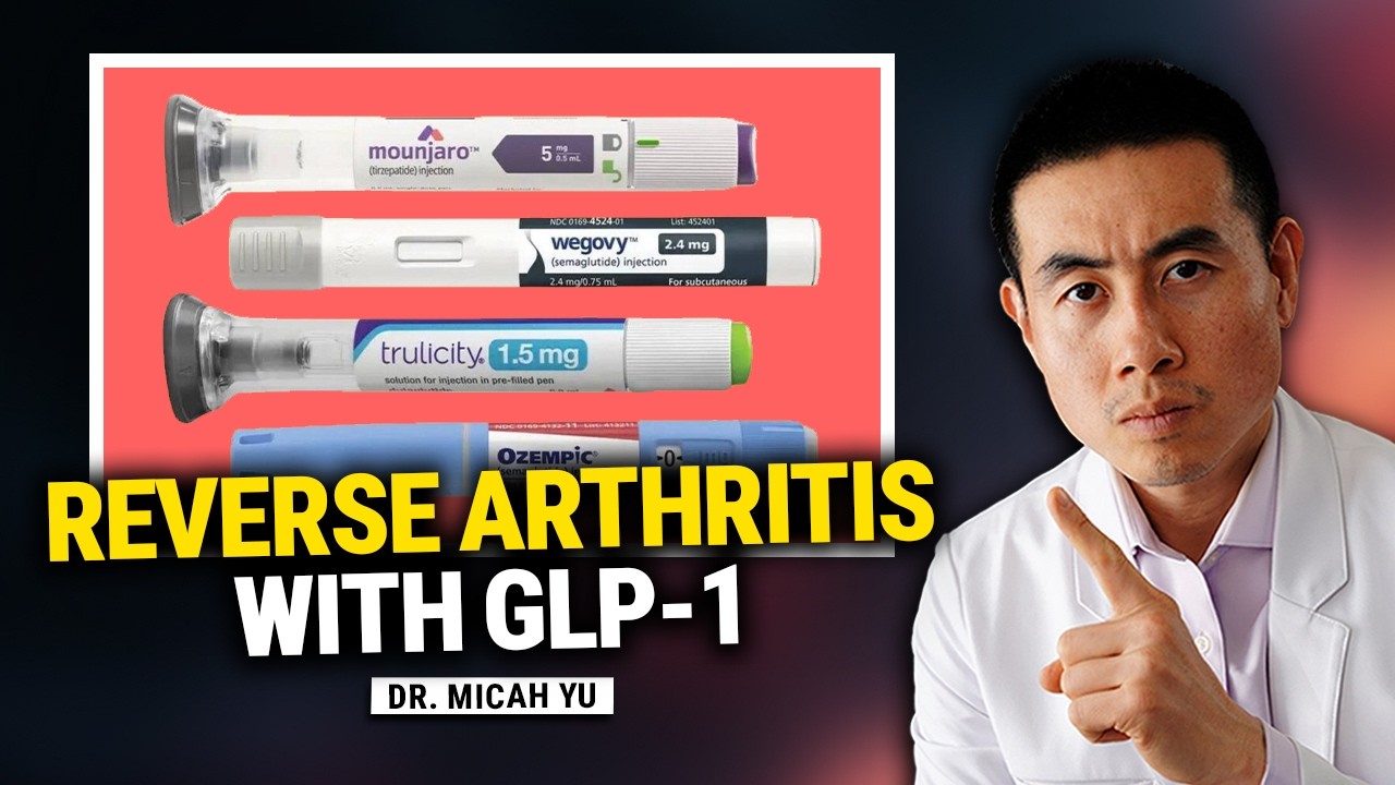 tirzepatide for arthritis REVERSE Arthritis GLP1s with Zepbound and Monjauro NEW RESEARCH