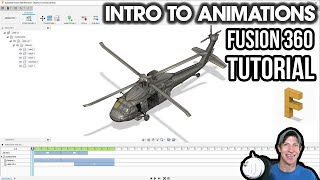 Getting Started Creating ANIMATIONS in Fusion 360 - Beginners Start Here! screenshot 3