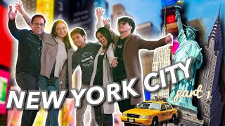 NEW YORK VLOG🗽(I Missed My Family!!) pt. 1
