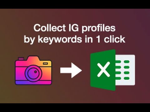 Instx Profile Scraper — 1-Click IG Profile Collector video preview 2