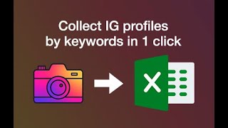 How to Scrape Instagram Profiles? Export IG Data to Excel in 1 Click with Instx Profile Scraper