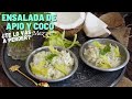 ENSALADA DE APIO Y COCO CON  LIMA &quot;Mezze&quot;  Platitos para compartir | Nati recetas caseras