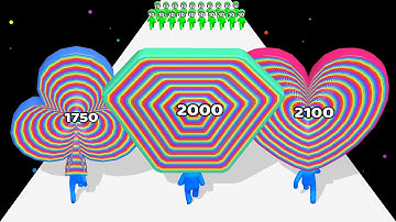 Collect Max Layers in LAYER MAN 3D - Final Level Boss! Race Challenge