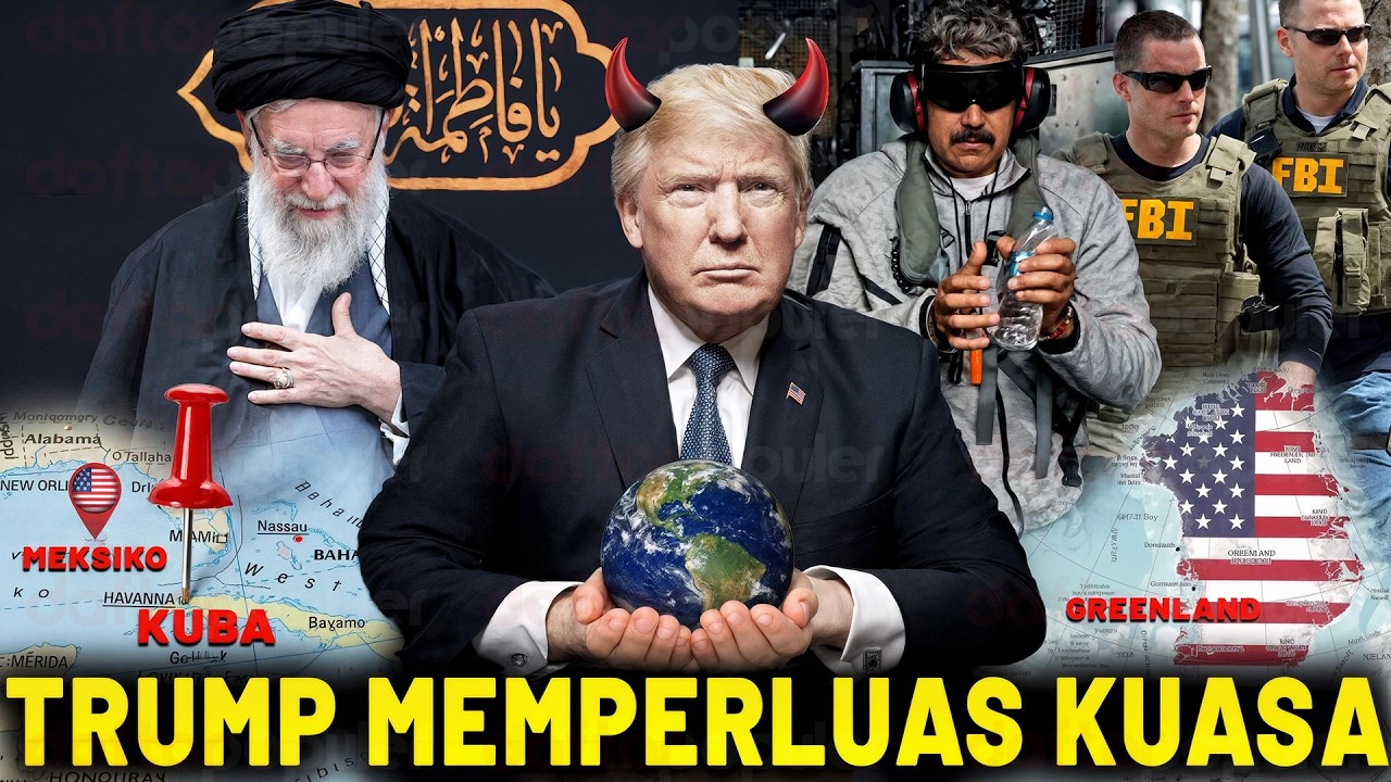 AMBISI LICIK TRUMP! Dari Venezuela & Kuba ke Iran — AS & Israel Serang Iran,Konflik Global MEMUNCAR!