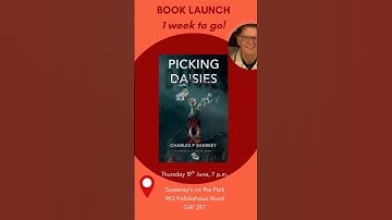 1 week to go until the Picking Daisies book launch! #ringwood #booktube #charlessharkey