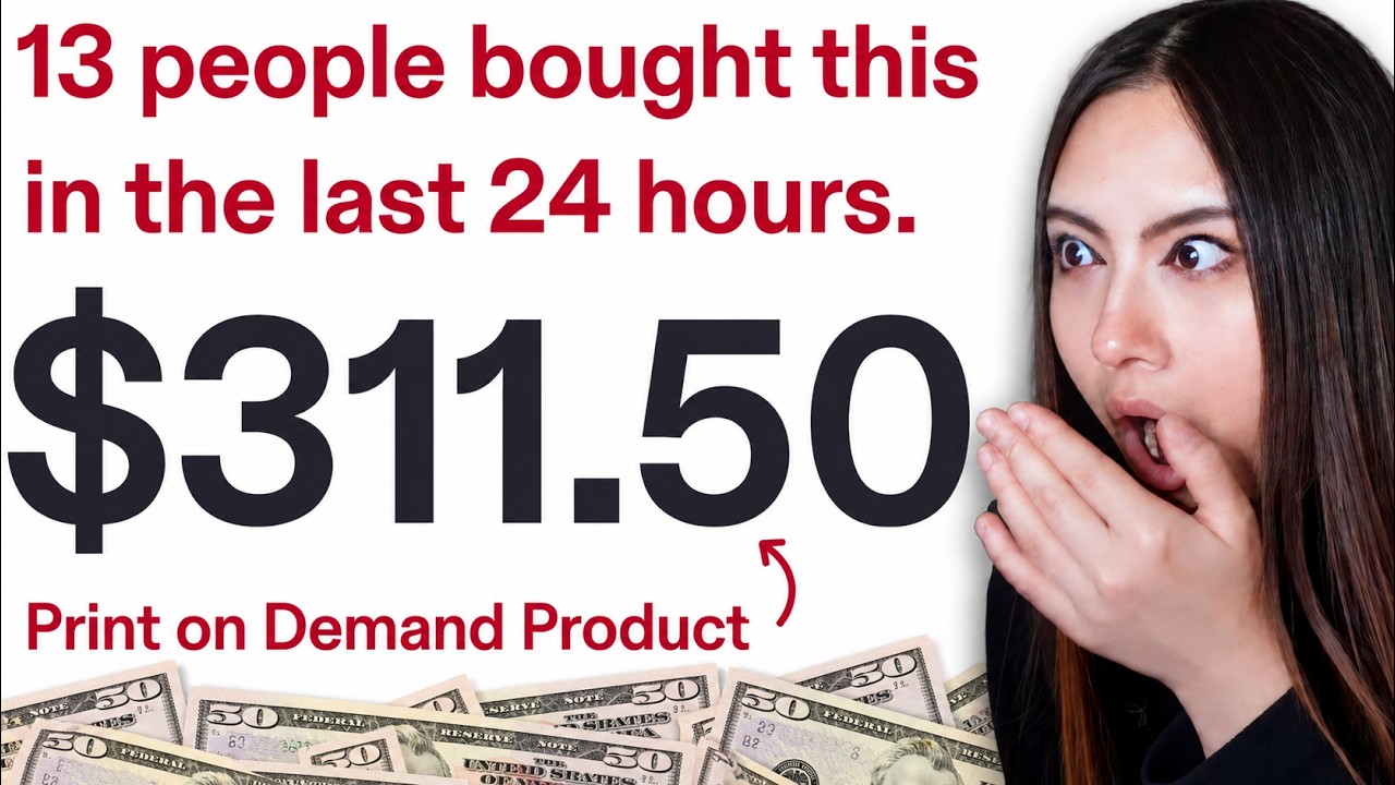 The Most PROFITABLE Print on Demand Product 2026