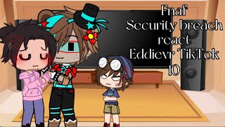 Fnaf security breach react Eddievr TikTok(part 10/Warning:Swearing/Spanish language)