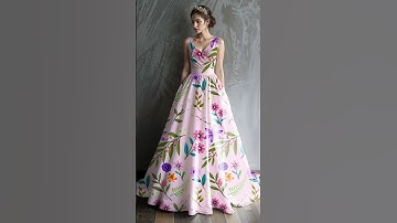 How to Add Patterns to Clothing in Photoshop | Photoshop Tutorial || #dress #photoshop #shorts