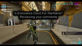 Is Endurance Good For Warframe