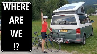 VANLIFE EUROPE VLOG 32 | NEW COUNTRY | CYCLING AUSTRIA (Tirol)