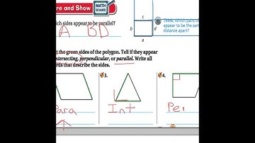 12.4 Describe Sides of Polygons Mr.W