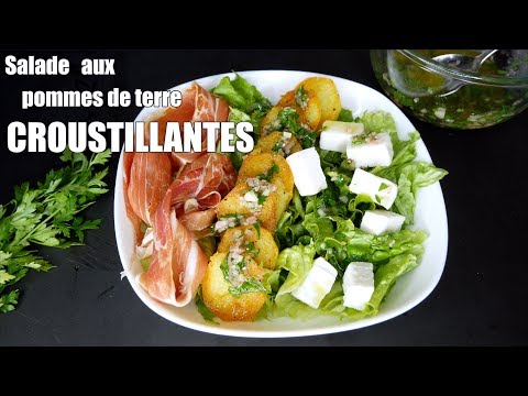 Vidéo: Salade Panachée Aux Croûtons Croustillants