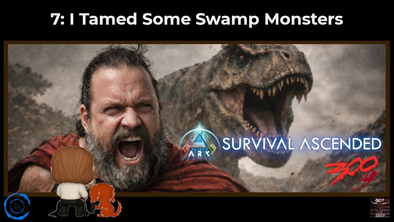 Ark Survival Ascended 300 Cluster Series [PS5 Pro] - 7 I Tamed Some Swamp Monsters