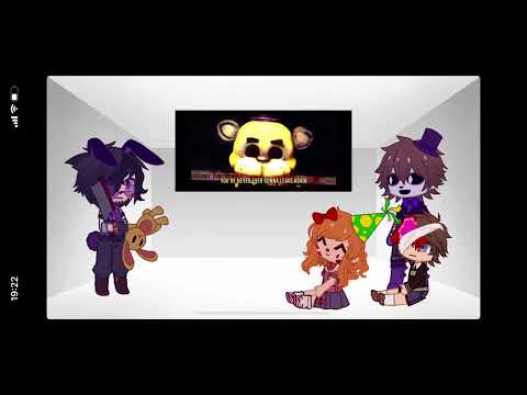 The Aftons react to ‘count the teeth’ by Give Heart records | FNAF | Gacha club