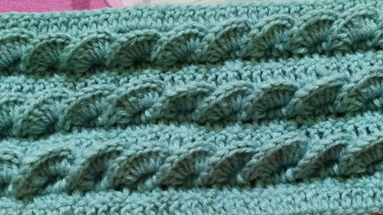 This Super Easy Crochet Baby Blanket Knitting Pattern @embroiderywoolenwork7703 