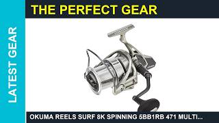 OKUMA Reels Surf 8K Spinning 5Bb1Rb 471 Multicolor Review 2026
