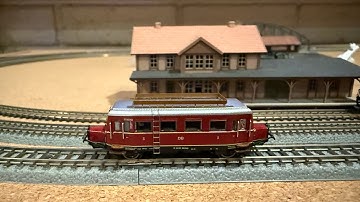 Marklin 88820 DB VT 88.9 Wismar Railbus Insider - Pig Snout - Test Run at z.scale.hobo 07.28.2025
