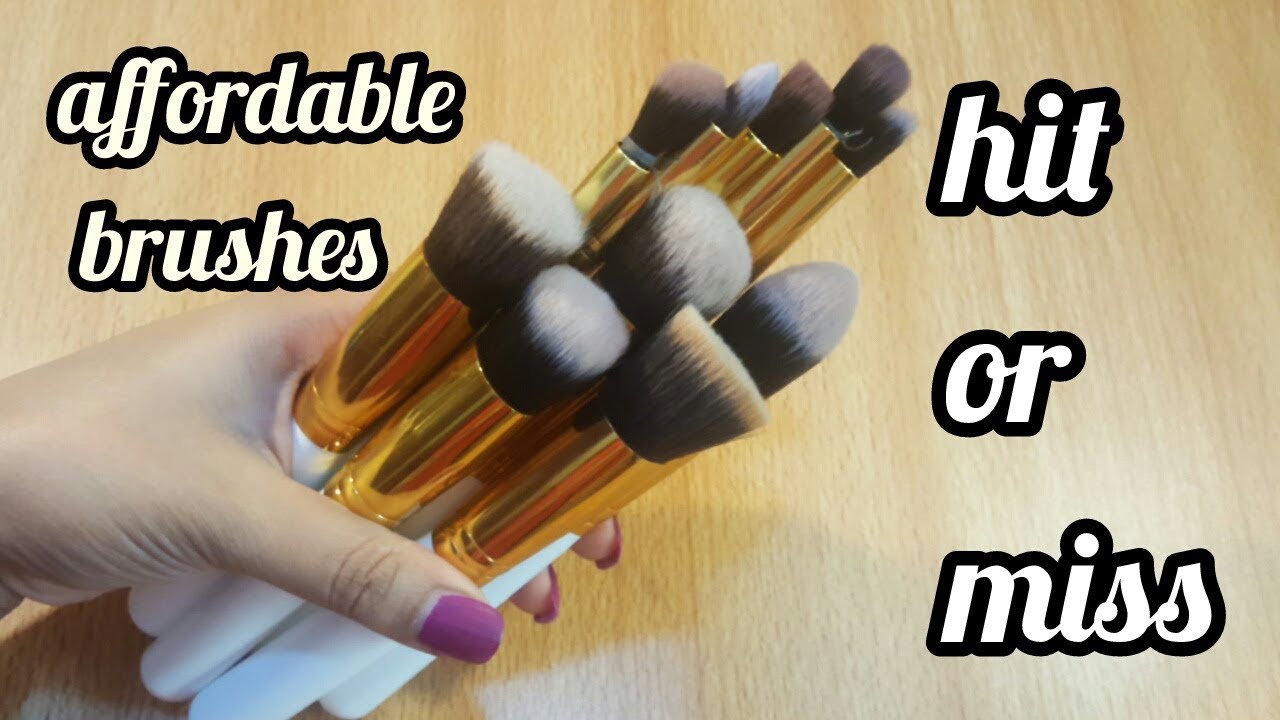 AFFORDABLE BRUSHES IN PAKISTAN//FULL REVIEW IN URDU/HINDI YouTube