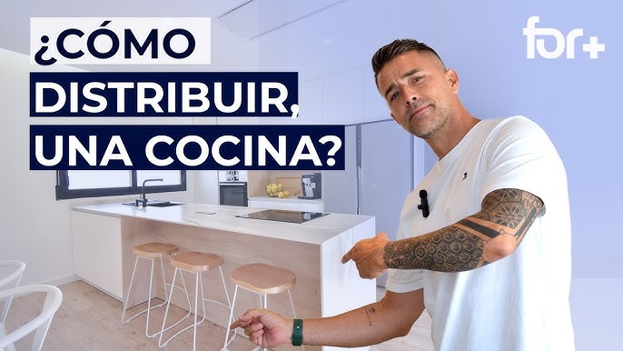 Cocina con Isla o con Península: ventajas e inconvenientes