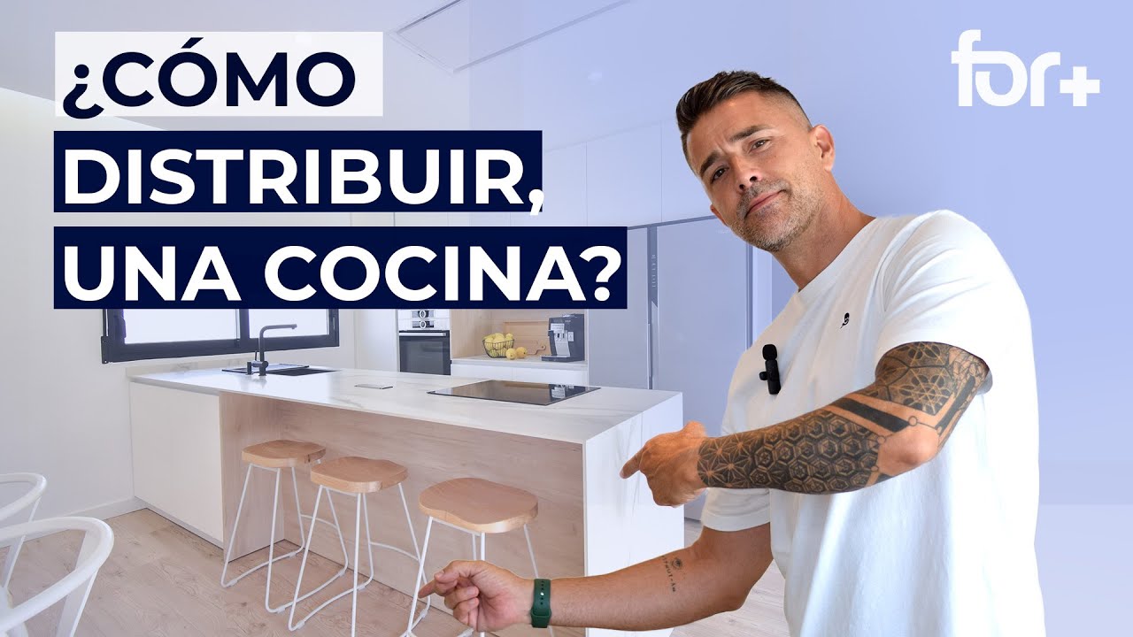 🔵 ¿CÓMÓ UBICAR los muebles de una COCINA? 😮‍💨Diseña tu cocina con menos complicaciones.