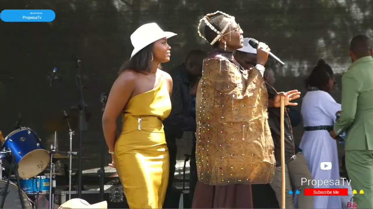 BELGUT MP NELSON KOECH WIFE SPEAKING DURING TUMIN IN HER HOME