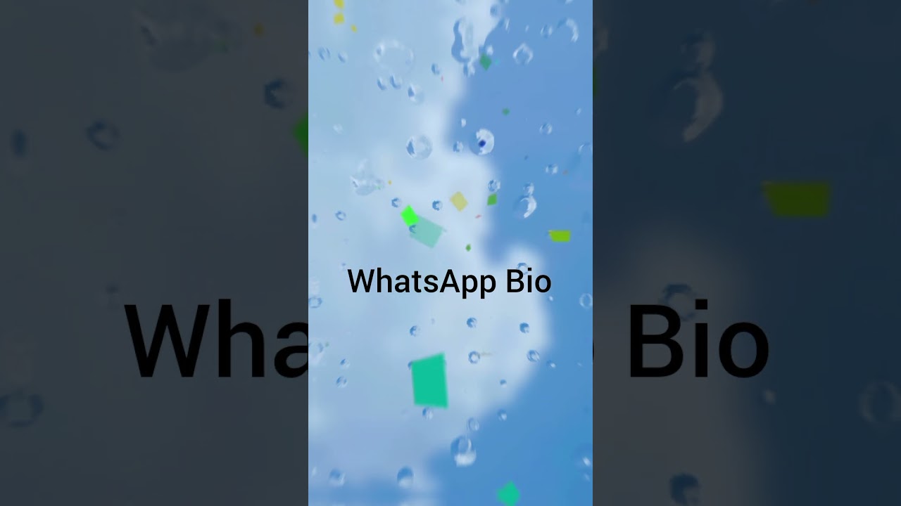 WhatsApp Bio Ideas for you || #Bio for #WhatsApp