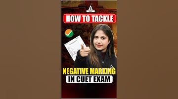 How to Tackle Negetive Marking in CUET 2025 Exam 😱🔥#shorts