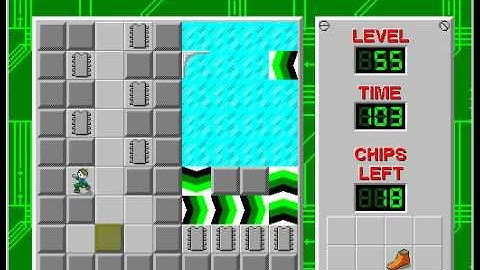 CCLP2 level 55 solution - 78 seconds