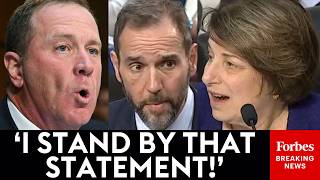 'You Are Calling A Witness A Dirtbag!': Amy Klobuchar Spars With Eric Schmitt At Jack Smith Hearing