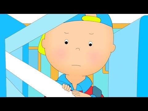 Funny Animated cartoons Kid | Caillou takes the Subway | WATCH ONLINE | Cartoon movie