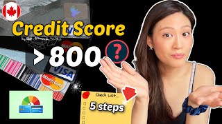 How to build a good credit score in Canada (especially as newcomer)