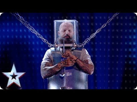 Will he ESCAPE? Matt Johnson takes on NERVE-RACKING act! | Semi-Finals | BGT 2018