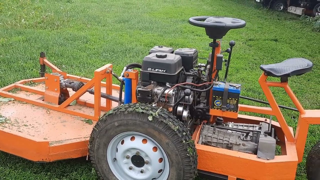 Самодельный РАЙДЕР для уборки снега и скашивания травы.