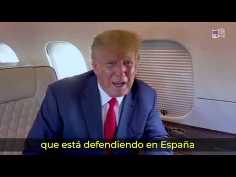 Mensaje de Donald Trump a #VIVA22 &quot;Tenemos que defender nuestras fronteras&quot;