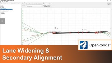 Tips for Corridor Modeling 07: Lane Widening & Secondary Alignment