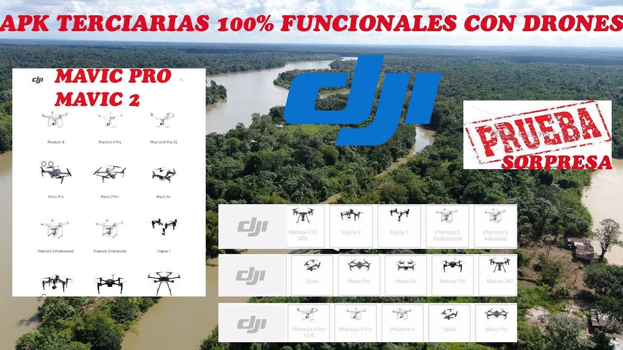 APK COMPATIBLES CON DRONES DJI INCLUIDO MAVIC 2 en ESPAÑOL - YouTube