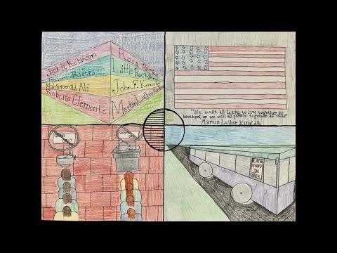 Indianola Middle School students share meaning behind Black History Month posters