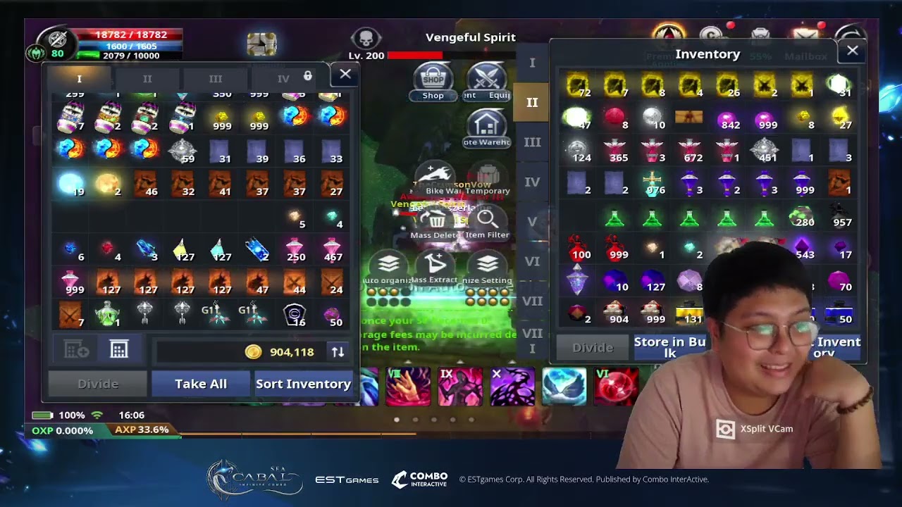 CABAL INFINITE COMBO- STREAM 2