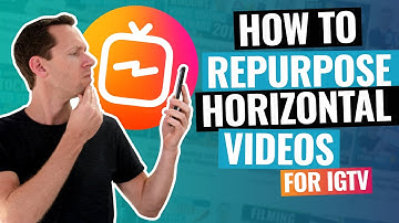 Repurpose Horizontal Videos for IGTV (16:9 to 9:16 Vertical Video!)